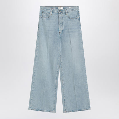 Frame Low Baggy Wide Leg Jeans in Organic Denim