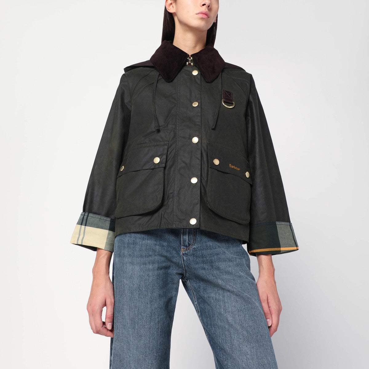 Barbour Fern/Ancient Reighton Spey waxed jacket