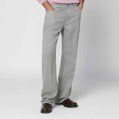 Our Legacy Light grey trousers in Japanese polyester