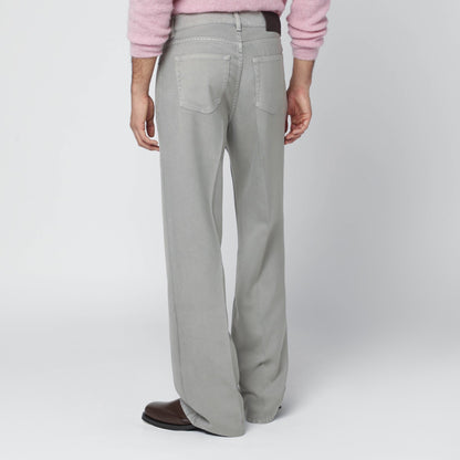 Our Legacy Light grey trousers in Japanese polyester
