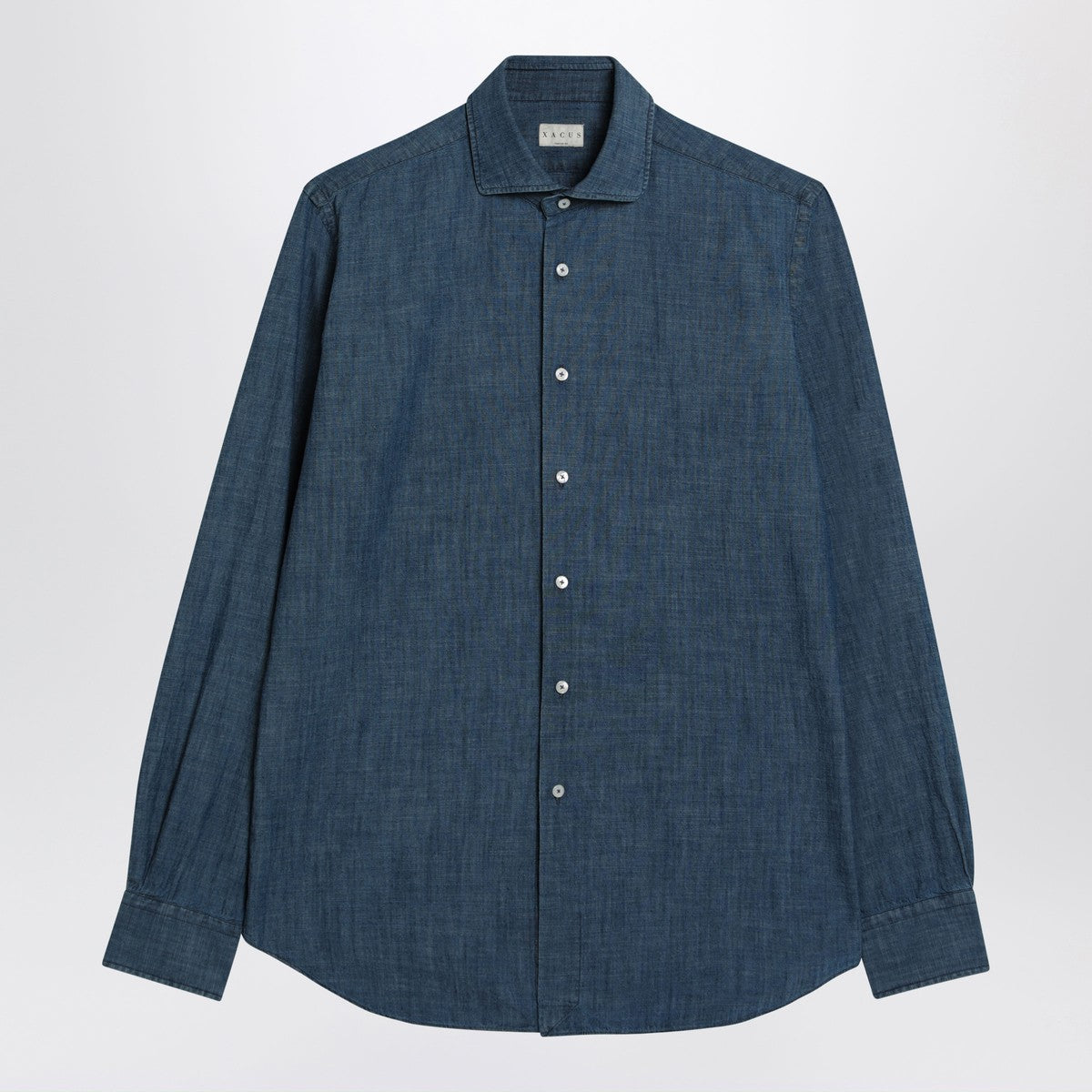 XACUS Blue denim Tailor Fit shirt
