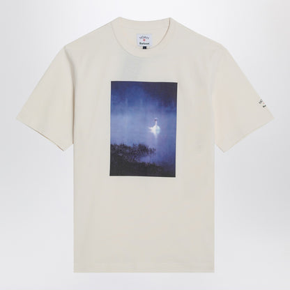 Archive T-shirt white Barbour x NOAH