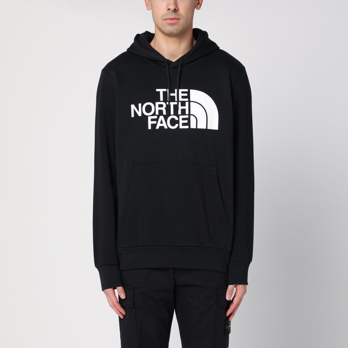 The North Face Black hoodie with logo