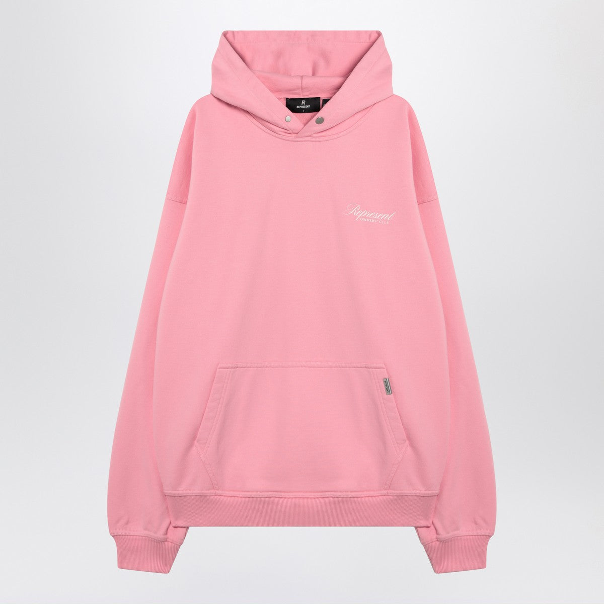 Represent Pink hoodie with logo