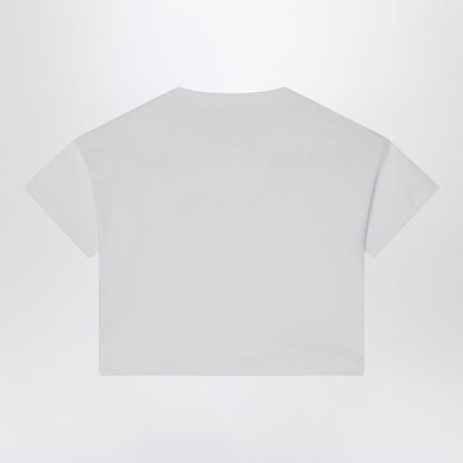 Il Gufo White T-shirt with embroidered logo