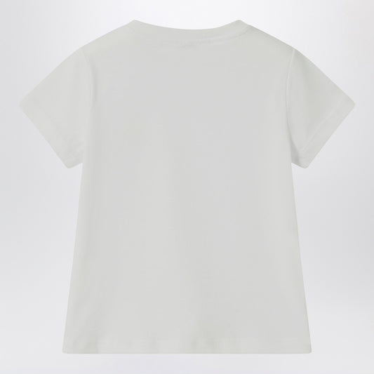 Il Gufo White T-shirt with embroidered logo