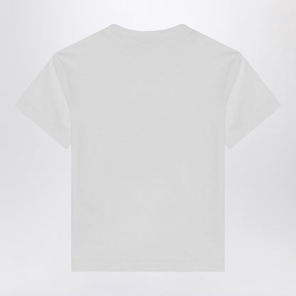 Il Gufo White T-shirt with embroidered logo