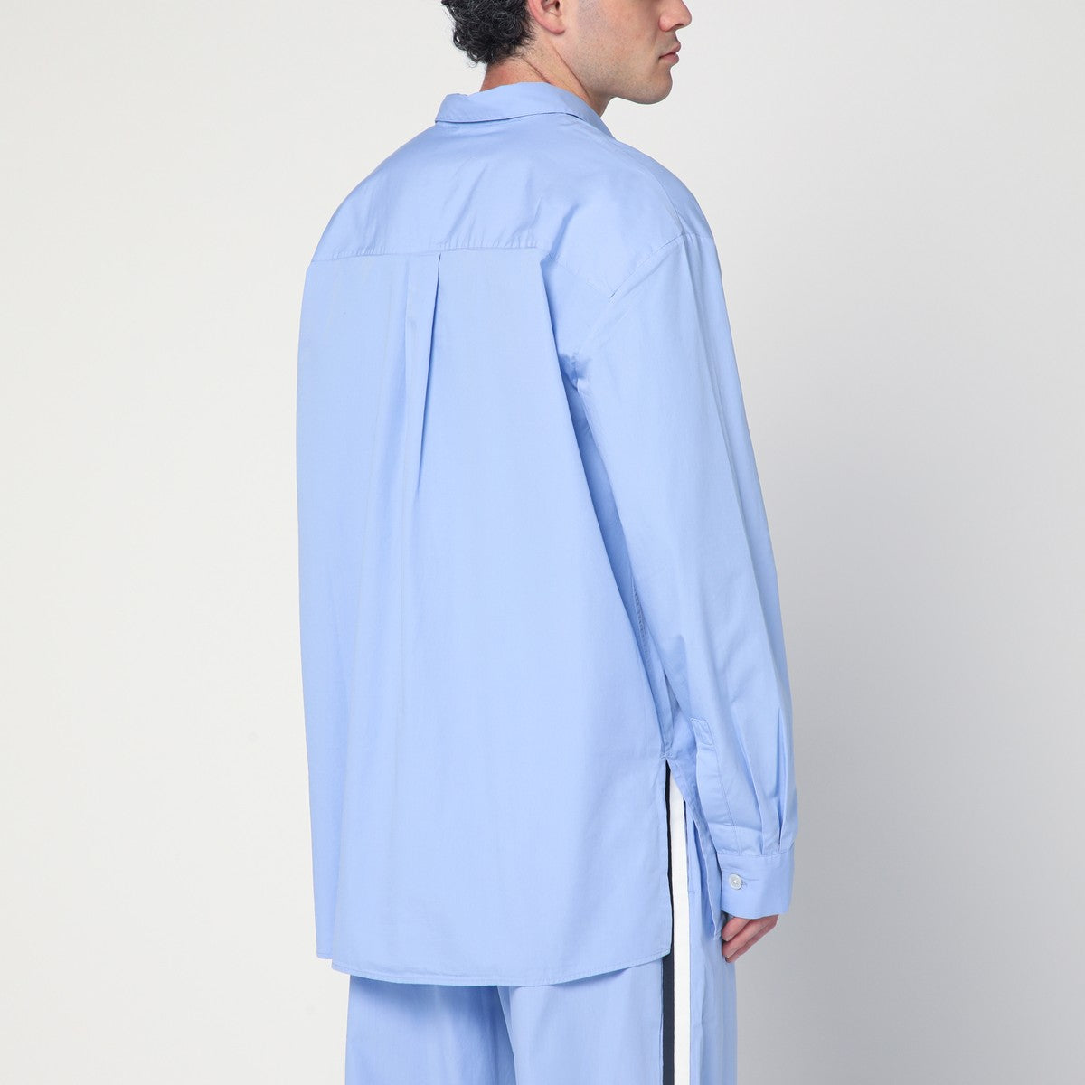 قميص بيجاما من تيكلا باللون الأزرق النيلي (Cornflower blue)