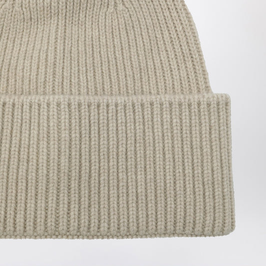 Destin Ivory wool and cashmere beanie