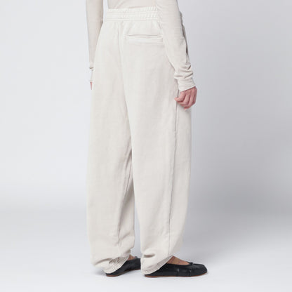 Entire Studios White cotton joggers