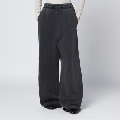 Entire Studios Black washed cotton joggers