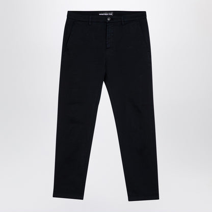 DEPARTMENT 5 Dark blue cotton trousers