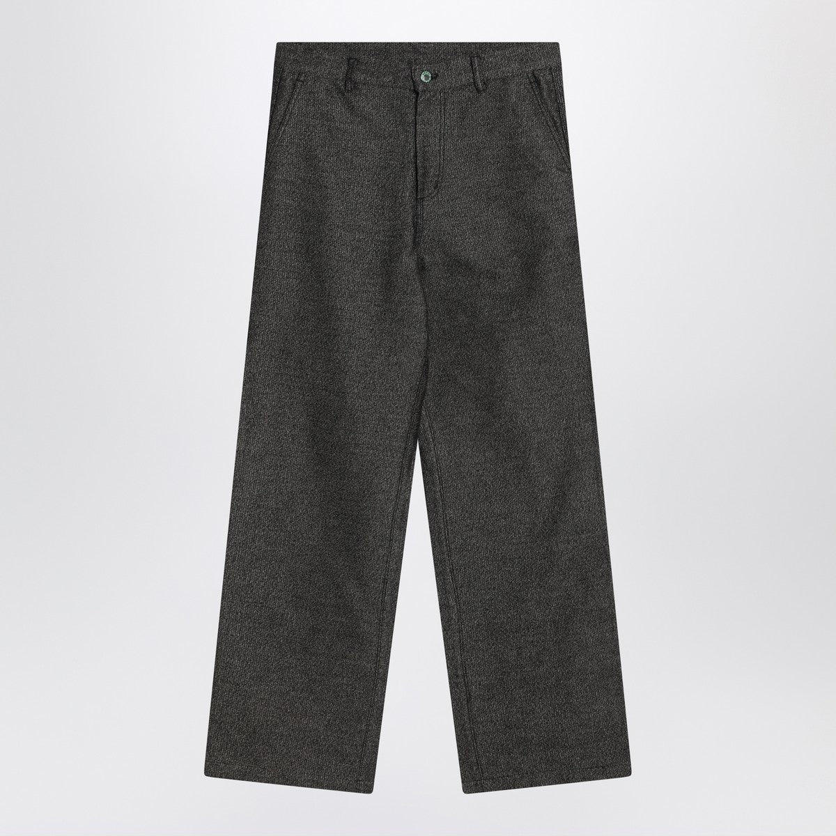 Brain Dead Salt and Pepper black trousers