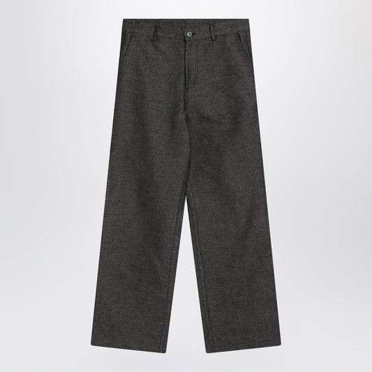 Brain Dead Salt and Pepper black trousers