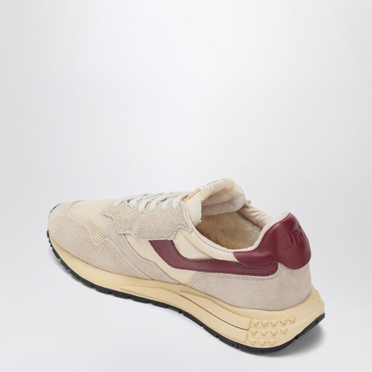 AUTRY Sneakers Reelwind Low ecrù/bordeaux